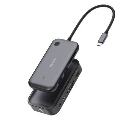 Verbatim Share My Screen Adaptador de pantalla inalámbrico USB-C 1080p con Hub HDMI/VGA Verbatim Share My Screen Adaptador de pantalla inalámbrico USB-C 1080p con Hub HDMI/VGA